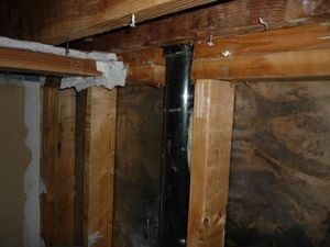 Plumbing Joists Restoration Work