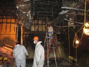 Restoration Technicians at Work