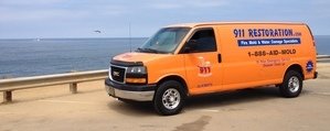 Mold and Water Damage Restoration Van